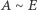 A ∼ E 