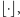 ⌊⋅⌋,