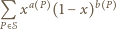  a P b P Q x (1− x) P>𝒮 