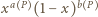  a P b P x (1− x) 