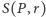 S(P ,r) 