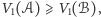 |V1(𝒜) ⩾ V1(ℬ), 