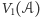 V (𝒜) 1 