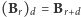 |(B ) = B r d r+d 