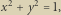 2 2 x y 1,