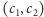 |(c,c ) 1 2 