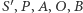 |S′ ,P ,A,