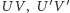 |UV , U′ V ′
