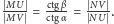 USVS SM ctgβ SN VSUS SM-- = ctgα= SN--. 