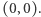 |(0,0).