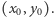 (x0,y0).