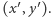 |(x′,y′ ).