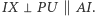 |IX PU AI . 