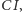 CI, 