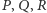 P | ,Q, 
