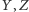 Y ,Z