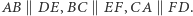 E,BCEF, AB 