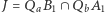 J = QaB1 