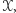 𝒳, 