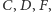 ,D,F, |C 