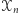𝒳n 