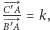  −−− |C−− --= k, A BA 