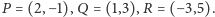 P = (2,−1),Q