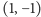 (1,−1) 