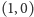 (1,0) 