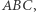 ABC, 
