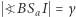  ?BS I = γ a 