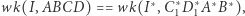|wk(I,ABCD) 