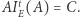 AItE(A) = C. 