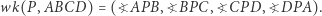 wk(P,ABCD) 