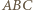 |ABC