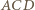 ACD 