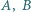 A, | 