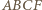 |ABCF