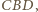 , |CBD 