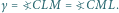 ?CL.M γ ?CLM 