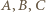 |A,