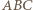 ABC