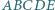 |ABCDE