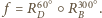  X X | f = R60D ○ R3B00.