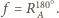  180X f | = R A . 