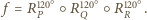  120X 120X 120X f = R P ○ RQR ○ R . 