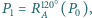 P | = R120X(P ), 1 A 0 