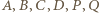 A, 