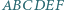 |ABCDEF 