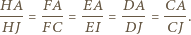 A HA--= -FA = EA- = D---= CA-. J HJ FC EI D CJ 